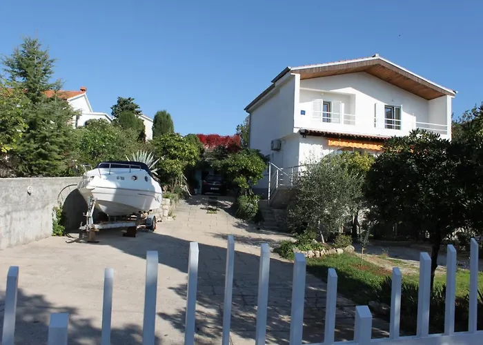 Apartment With Parking Space Krk - 15331 Krk Town
